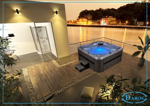 Bồn tắm Jacuzzi Daros DR-2322B1