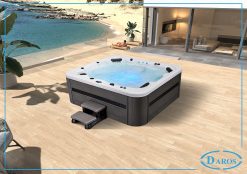 Bồn tắm Jacuzzi Daros DR-2523B1 Bồn tắm Jacuzzi Daros DR-2523B1