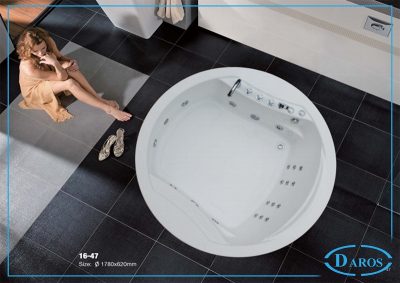 Bồn tắm massage âm sàn Daros DR 16-47