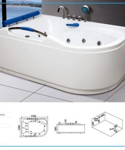 Bồn tắm massage Daros HT-50 Bồn tắm massage Daros HT-50