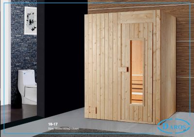 Sản phẩm Phòng xông hơi khô sauna Daros DR 16-17 Sản phẩm Phòng xông hơi khô sauna Daros DR 16-17