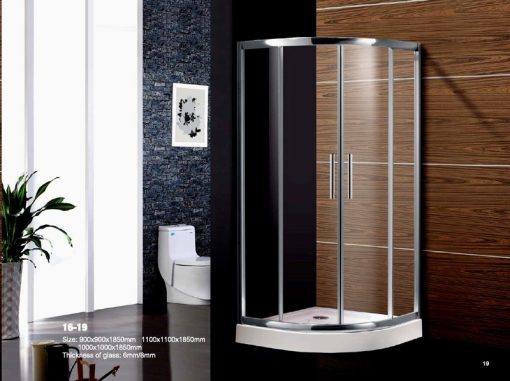 Vách kính tắm Daros 16-18