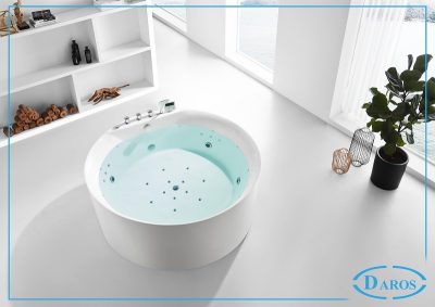 Bồn tắm tròn massage Daros DR-2900 chính hãng nhập khẩu 100%