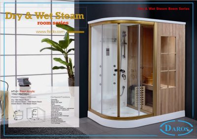 Sản phẩm Phòng xông hơi khô kết hợp ướt Daros HT-01