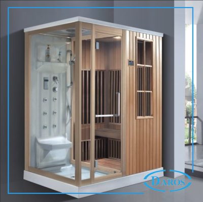 Phòng xông hơi khô kết hợp ướt Daros HT-1002