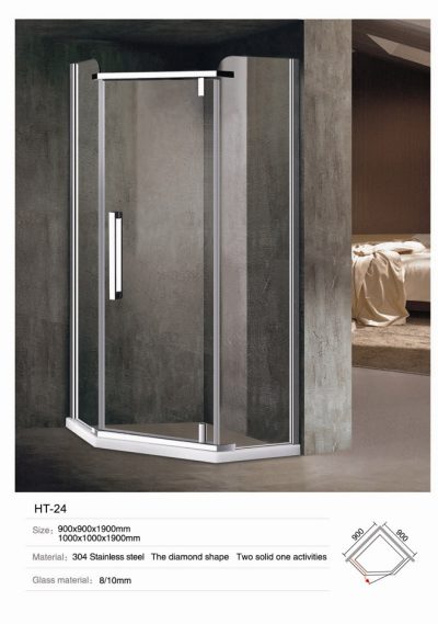 Vách kính tắm Daros HT-24