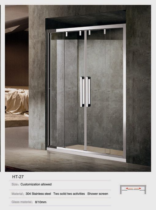 Vách kính tắm Daros HT-26