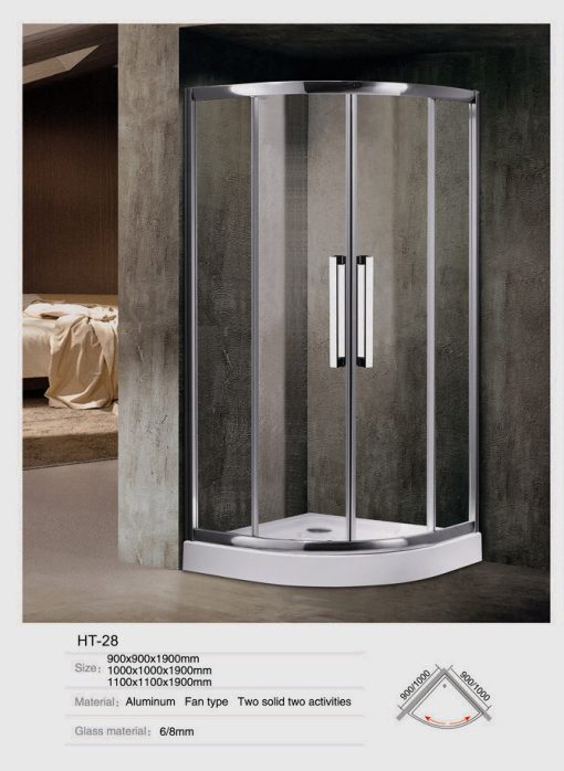 Vách kính tắm Daros HT-26