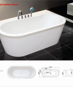 Bồn tắm ngâm nghệ thuật Daros HT-65 Bồn tắm ngâm nghệ thuật Daros HT-65