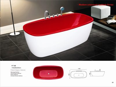 Bồn tắm ngâm nghệ thuật Daros HT-68 Bồn tắm ngâm nghệ thuật Daros HT-68