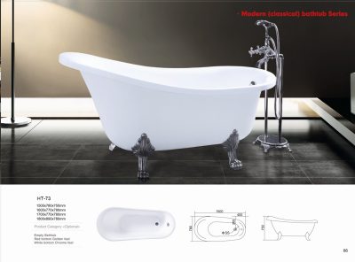 Bồn tắm ngâm nghệ thuật Daros HT-73