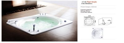 Bồn tắm massage âm sàn Daros HT-86