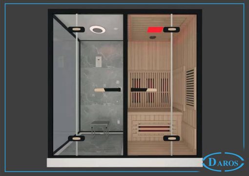 Phòng xông hơi khô ướt kết hợp DR-9007