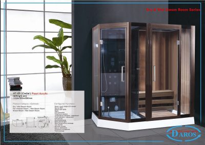 Phòng xông hơi khô kết hợp ướt Daros HT-05