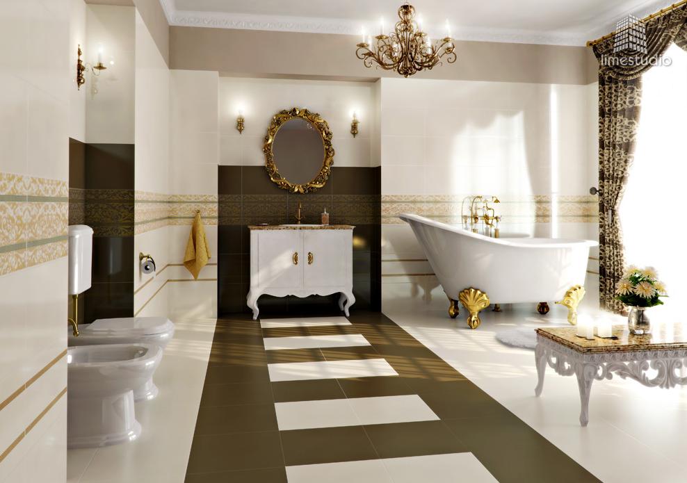 Top 50 mẫu gương phòng tắm tân cổ điển đẹp nhất