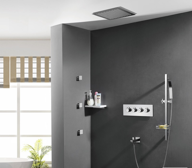 Có nên thay thế vòi sen thông thường bằng vòi sen tắm âm tường?
