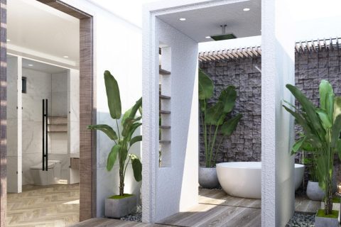 Top 6 mẫu nhà tắm ngoài trời cực đẹp, gần gũi với thiên nhiên