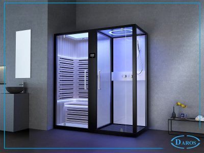 Phòng xông hơi khô kết hợp ướt Daros DR-9003