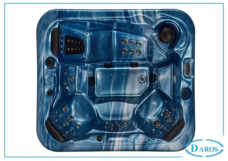 Cấu tạo của bể Jacuzzi là những máy bơm hút và đẩy