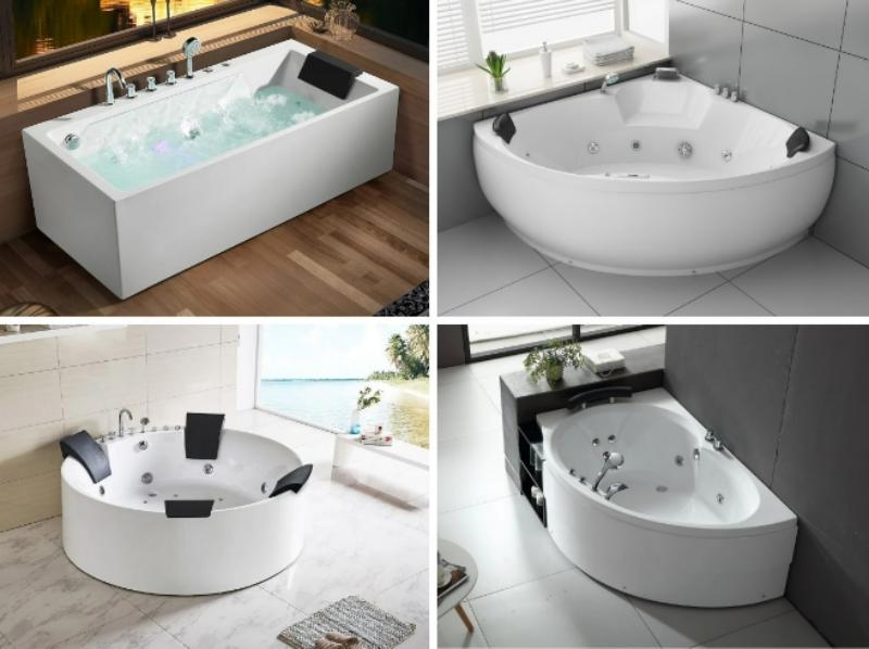 Những ưu điểm của bồn tắm nằm hiện nay
