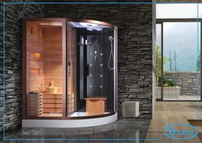Phòng xông hơi khô kết hợp ướt Daros DR-9014