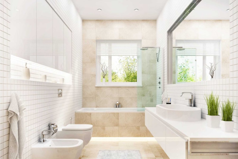 Cách giữ nhà tắm khô ráo