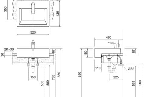 Các vấn đề thường gặp khi sử dụng lavabo