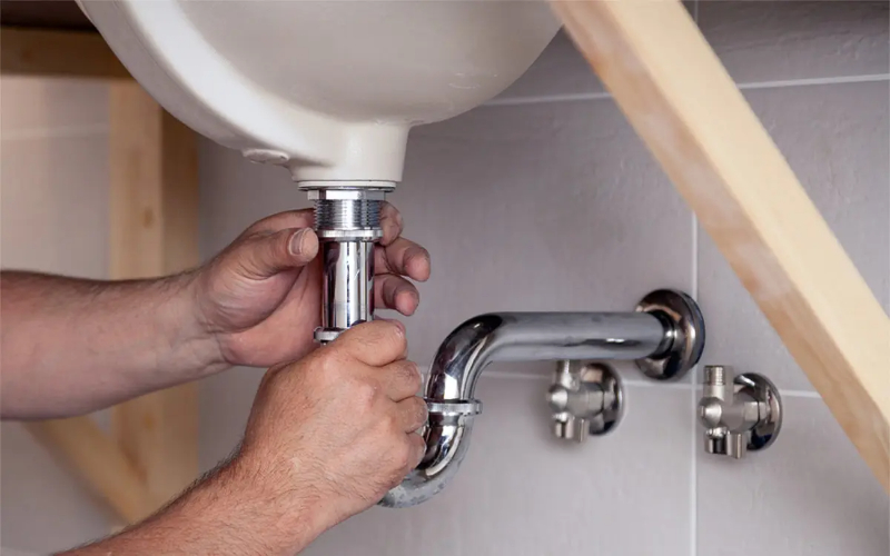 Cách lắp đường ống thoát nước lavabo