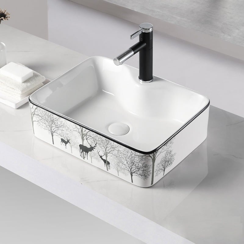 So sánh lavabo treo tường và lavabo đặt bàn