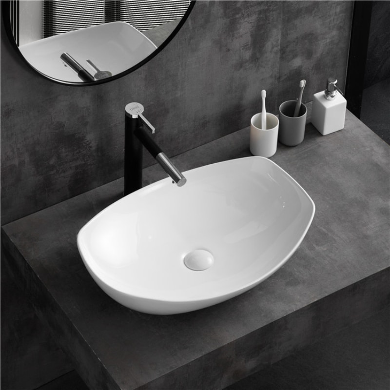 So sánh lavabo treo tường và lavabo đặt bàn