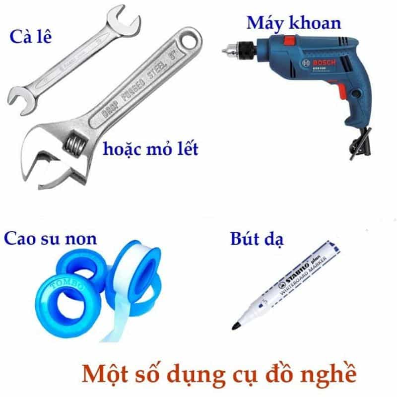 Hướng dẫn lắp đặt sen cây