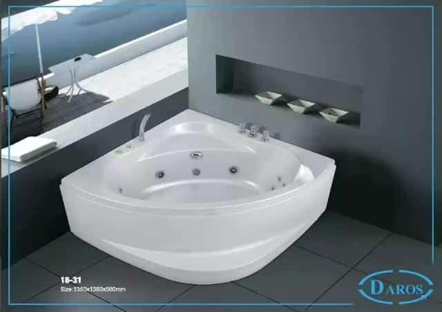 Ưu điểm của bồn tắm góc