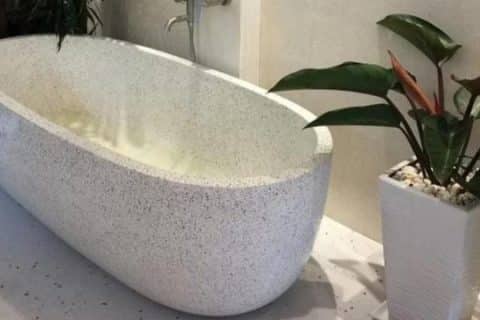 Nội thất nhà tắm giúp không gian sang trọng