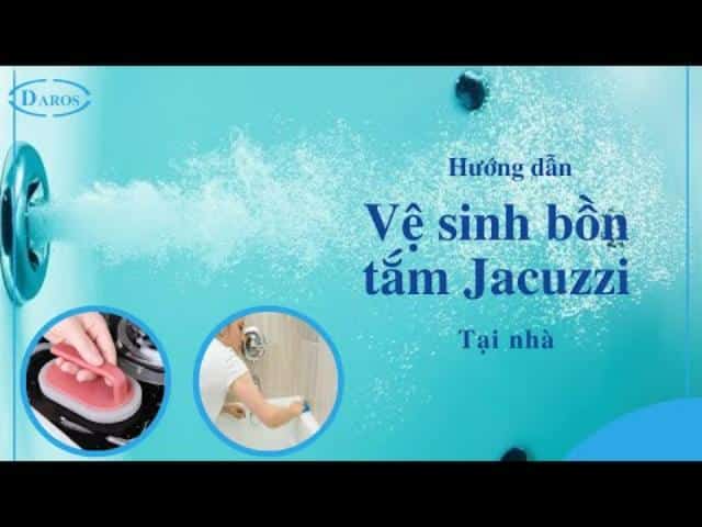 Cách vệ sinh bộ lọc Jacuzzi
