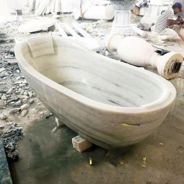 Các loại đá tự nhiên phổ biến để làm bồn tắm