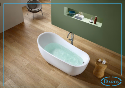 Bồn tắm nghệ thuật Daros DR-185 Bồn Tắm Sang Trọng Nhập Khẩu