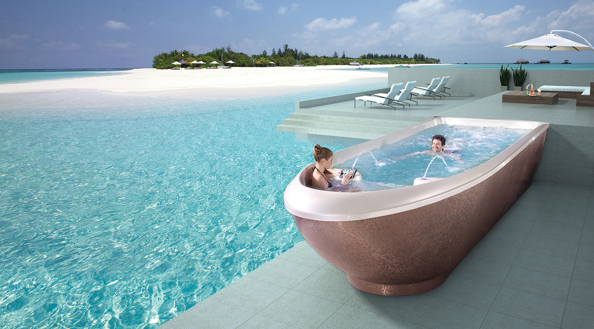 Bể bơi jacuzzi
